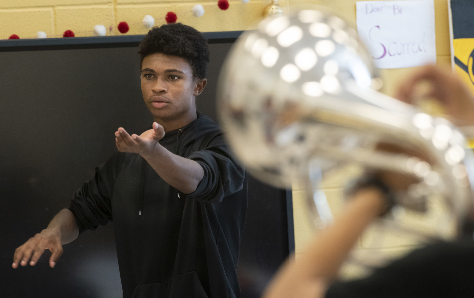 Juggling Football and Band